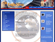 Tablet Screenshot of eagleurns.com